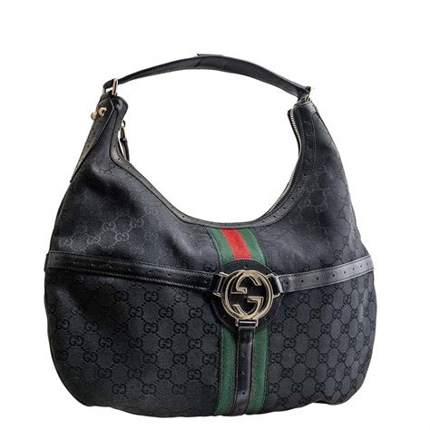 how to tell if a vintage gucci purse is authentic|vintage Gucci monogram shoulder bag.